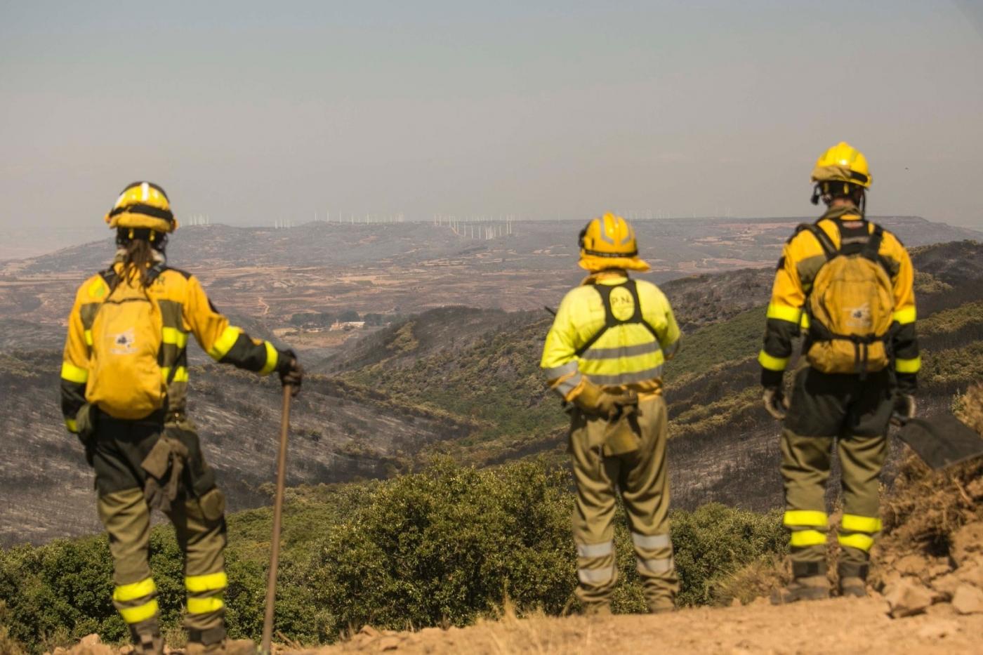  Aragón se incorpora al operativo de extinción del fuego de Paüls