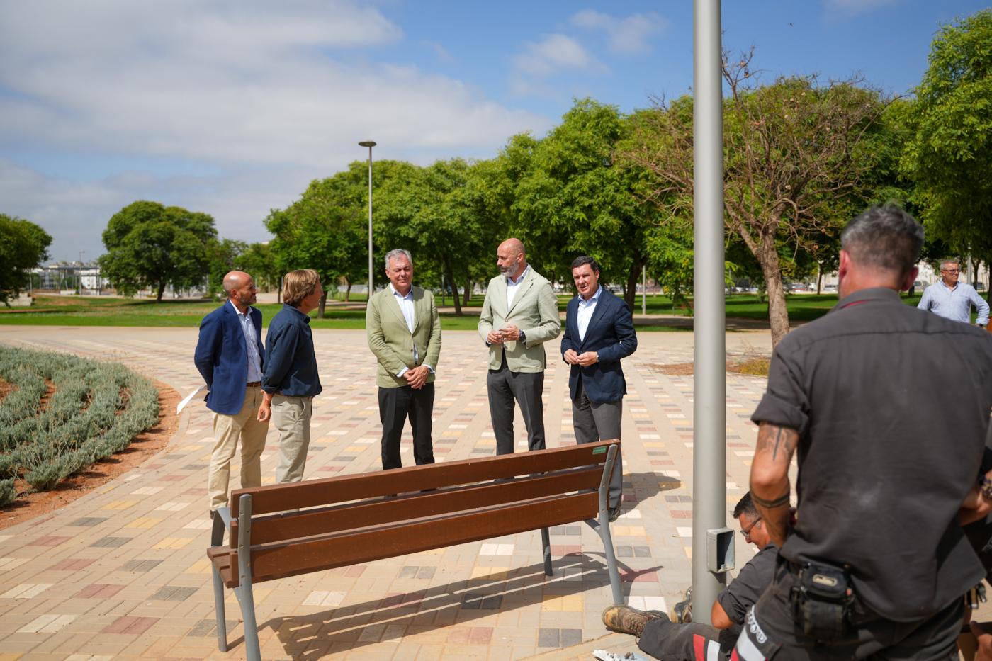 Parque Cruz del Campo, el nuevo pulmón verde de San Pablo y Nervión de siete hectáreas