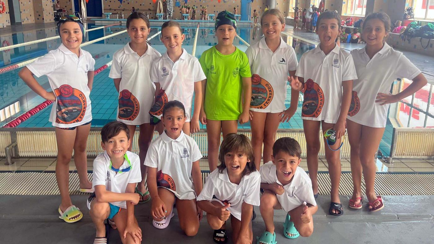 El equipo que estuvo en El Puerto.  - CN San Fernando