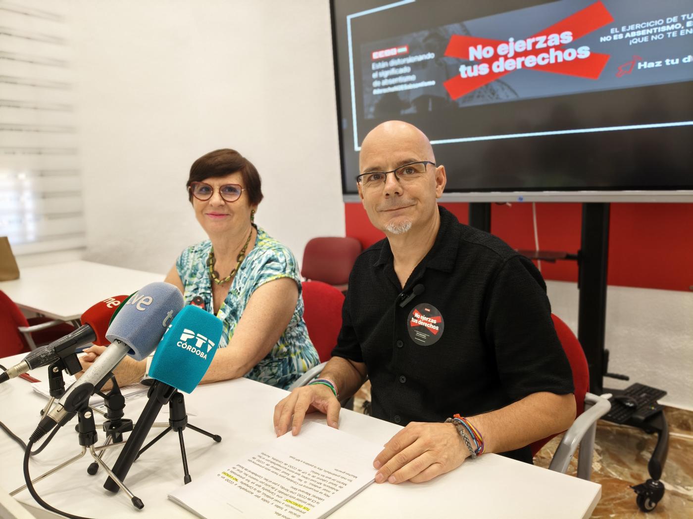 CCOO, sobre el absentismo laboral en Andalucía: 