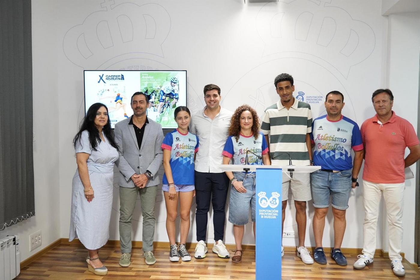 Bollullos presenta la X Carrera Nocturna 'Ciudad del Vino' y LXXV Gran Premio de Ciclismo