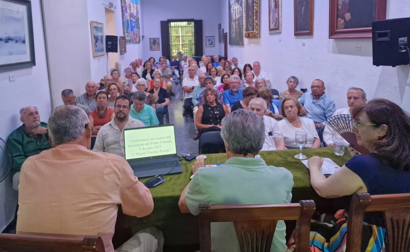 Las virtudes morales del Padre Conradi, en “Los Martes de la Academia”