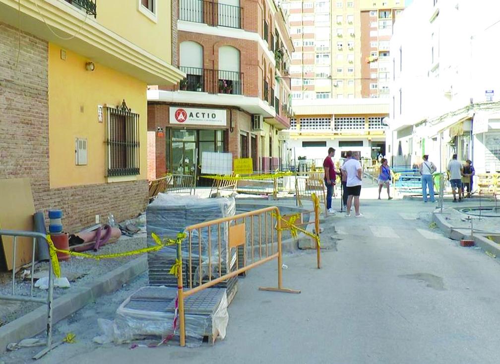 Obras en Huelin. - María Lavín