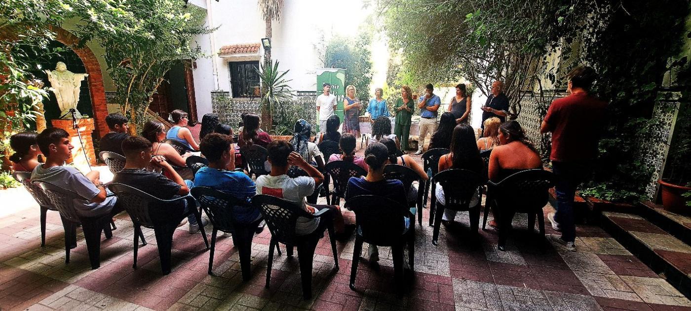Clausura del curso en Barrio Vivo. - AI