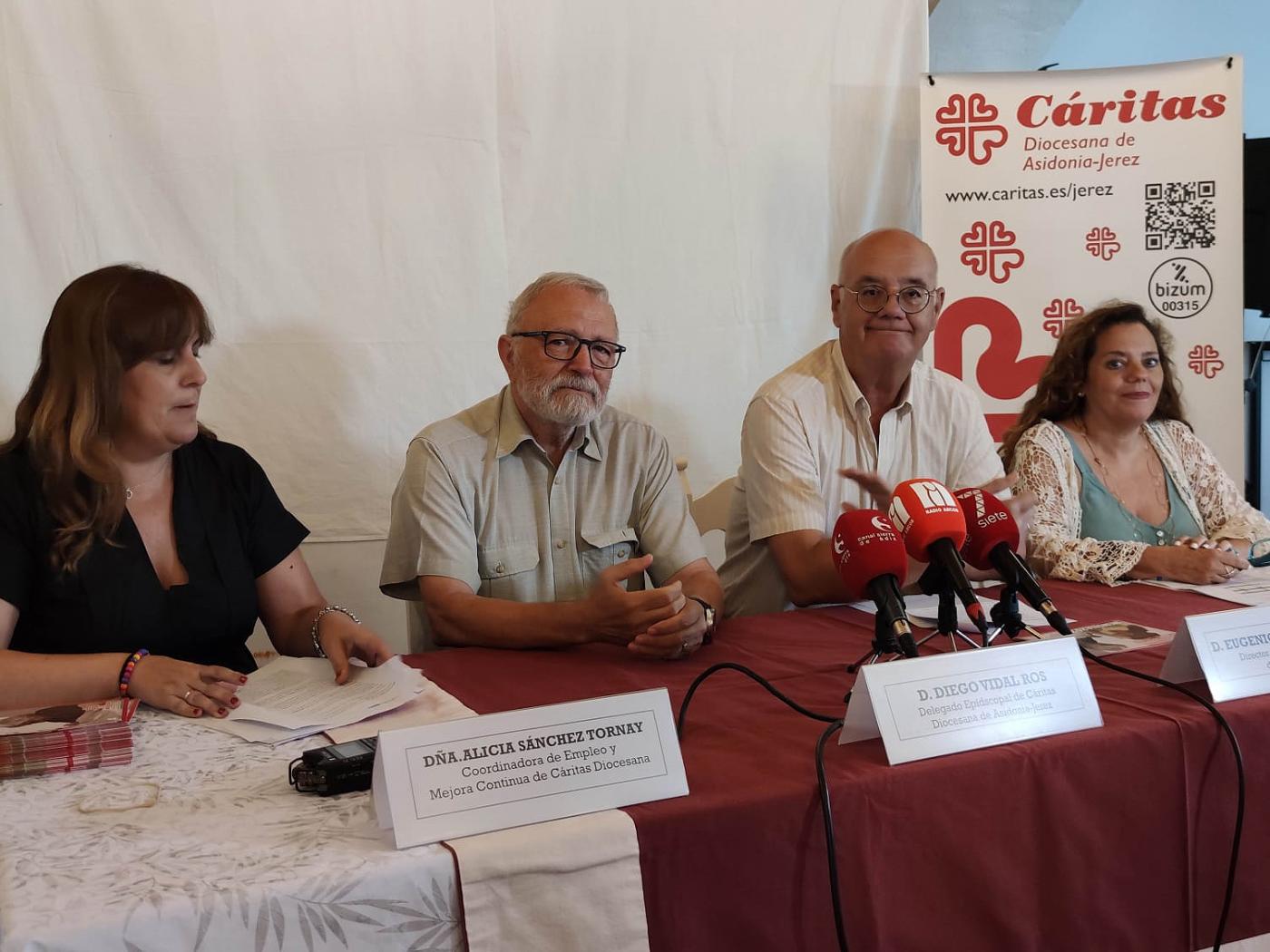 Cáritas atendió en la Sierra de Cádiz en 2024 a 1.389 personas