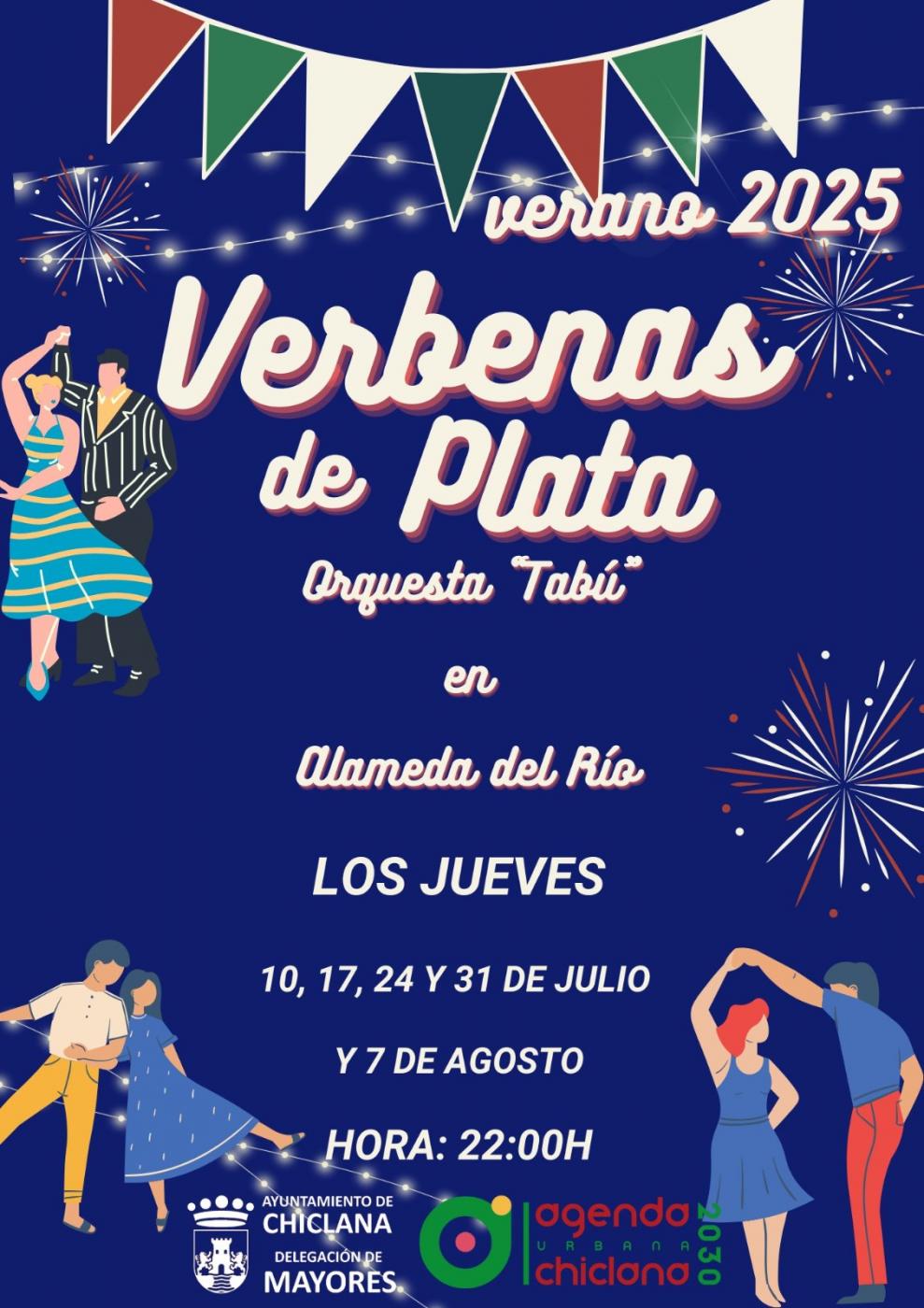Las ‘Verbenas de Plata’ animan las noches de jueves con música y baile en Chiclana