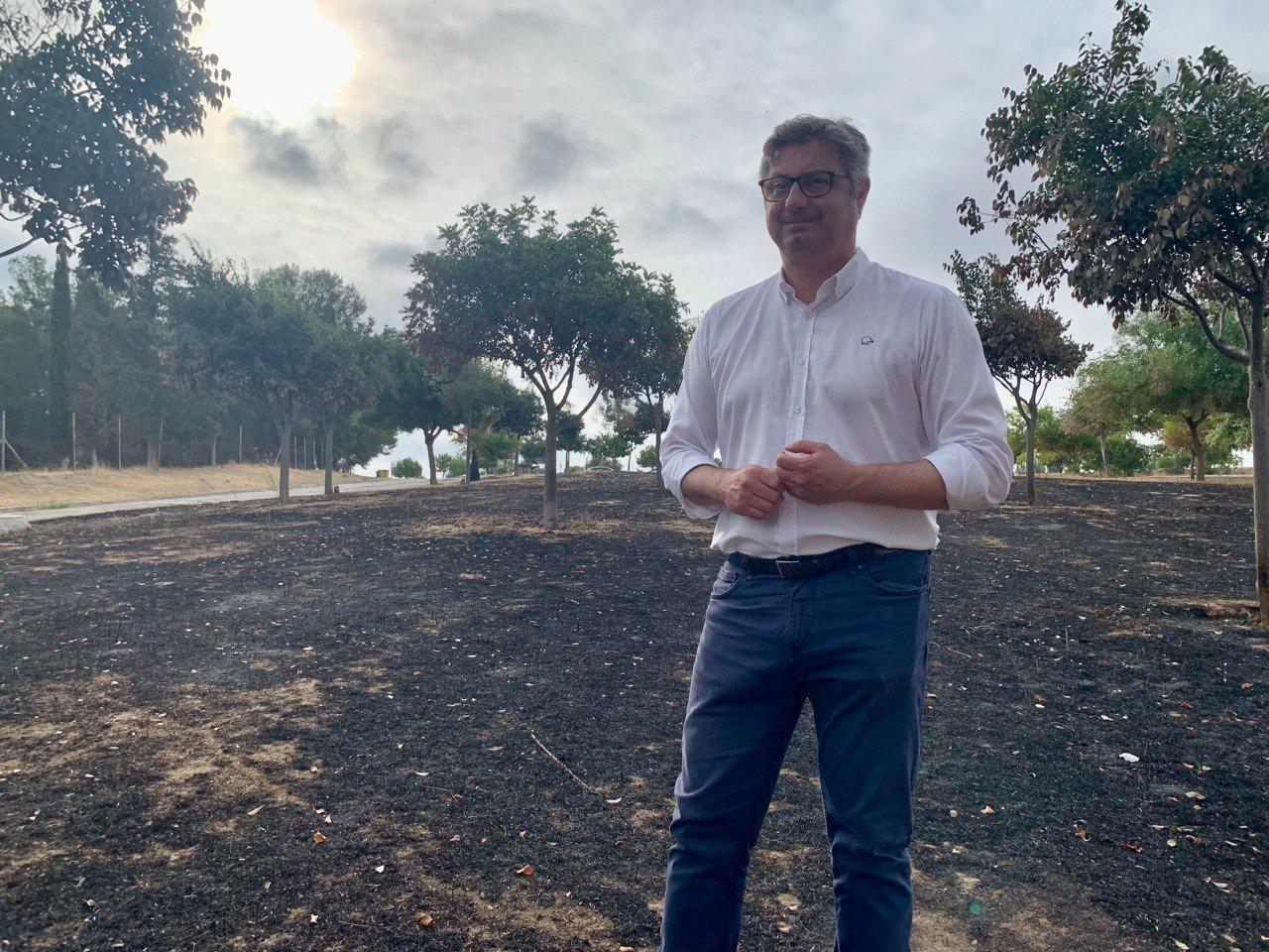 El alcalde de Puente Genil anuncia medidas para reducir el impacto ante futuros incendios
