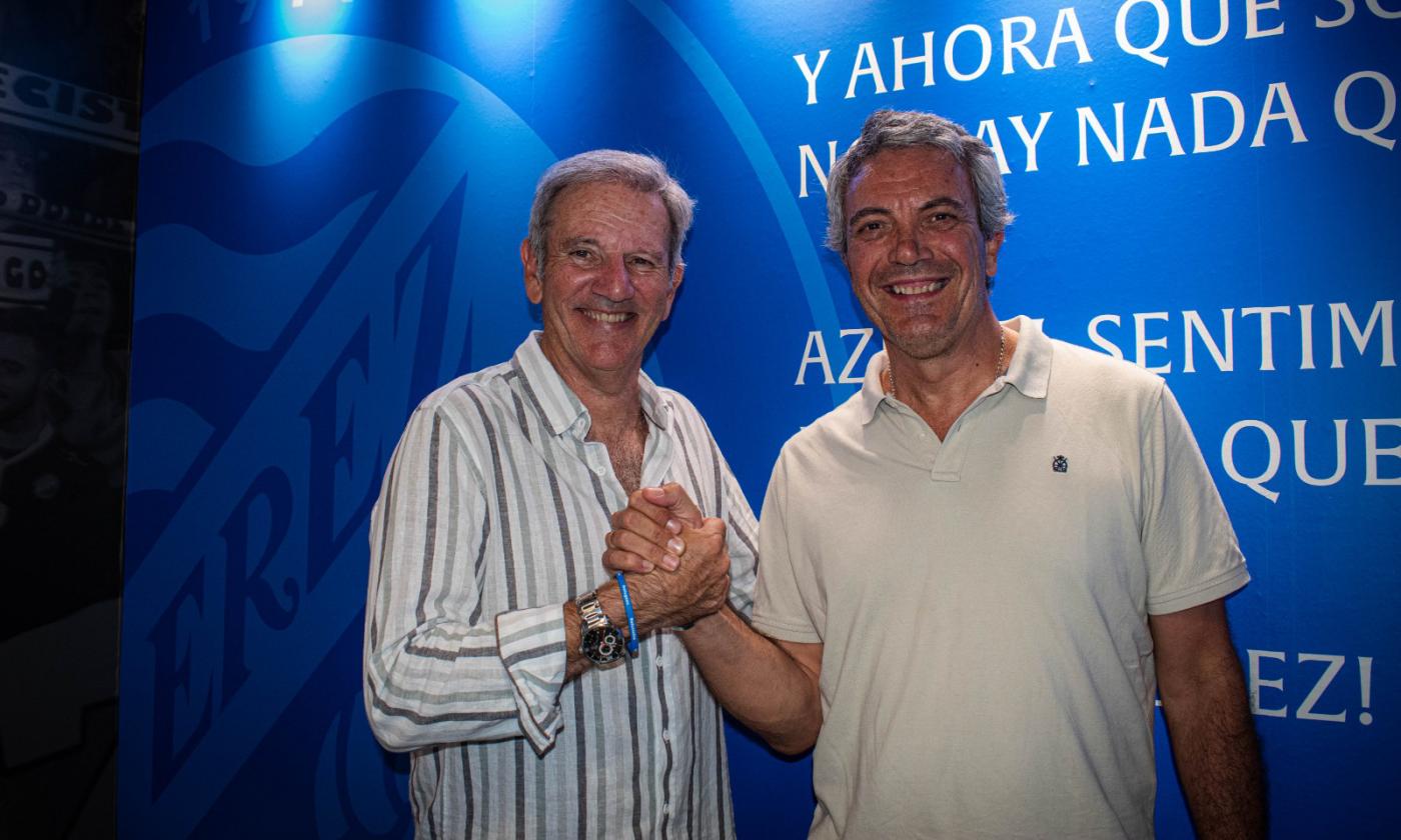 Álvaro de la Calle, junto a Sebastián Alonso de Medina. - xerezdfc.com