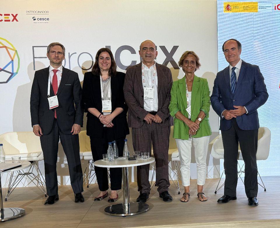 Landaluce, en el foro del ICEX 35. - AI