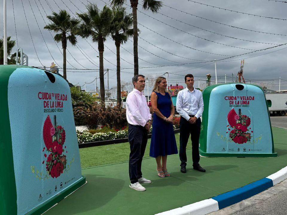 Presentación de la campala de Ecovidrio en La Línea. - AI