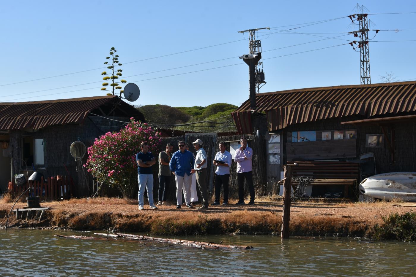 Comienzan las obras para rehabilitar el recinto de 'Salinas del Astur' en Punta Umbría