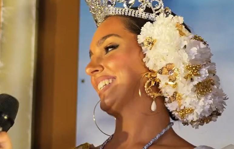 Rocío Pacheco, Reina de la Velada linense 2025. - Facebook / José Juan Franco