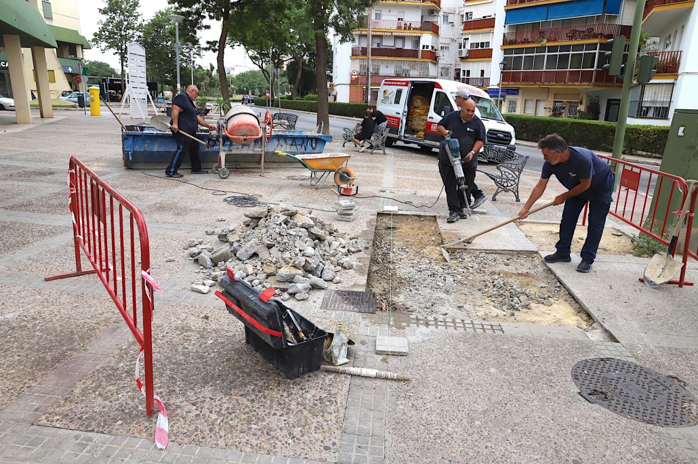 Mejoras de accesibilidad en el Parque Atlántico