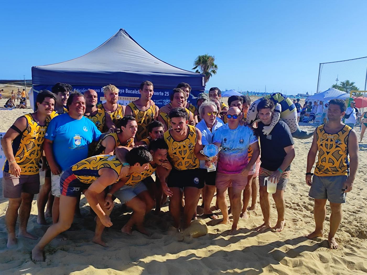 El IX Torneo Rugby Playa congregó a 130 jugadores en La Puntilla