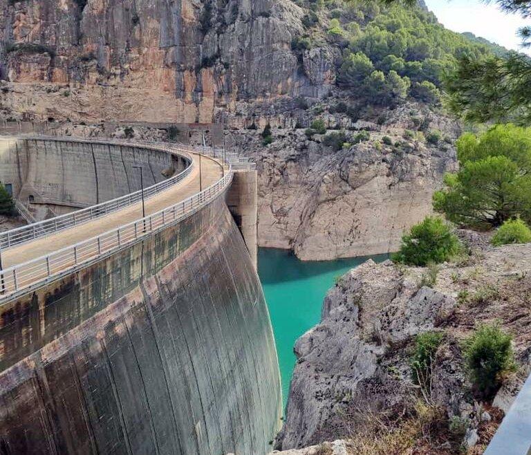 Imagen de archivo del embalse del Quiebrajano. - Esperanza Calzado.