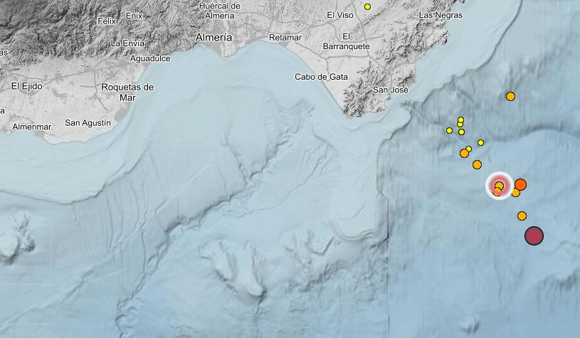 Un terremoto con epicentro en la costa almeriense se deja sentir en el Campo de Gibraltar