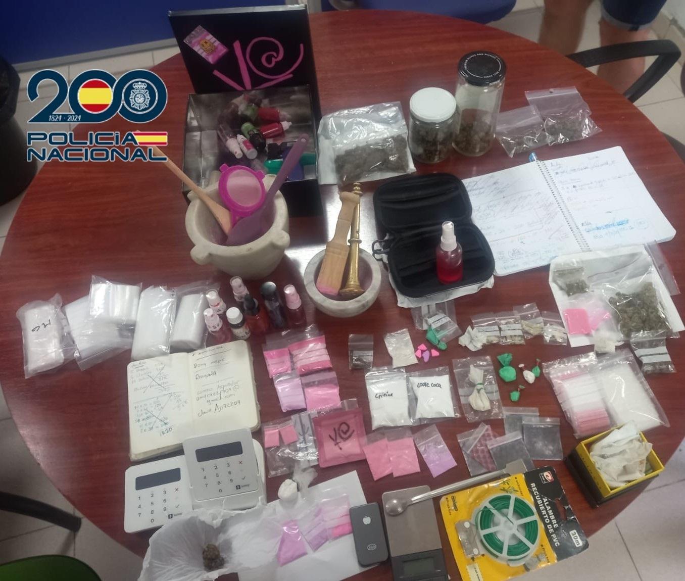 4 detenidos en Valencia por vender droga en una casa que tenía un laboratorio 