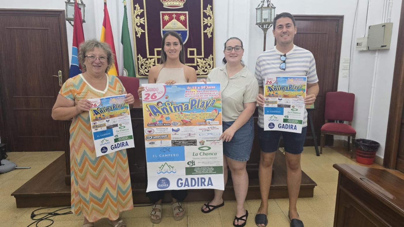 La playa del Carmen de Barbate acoge la VII AnimaPlaya  - 