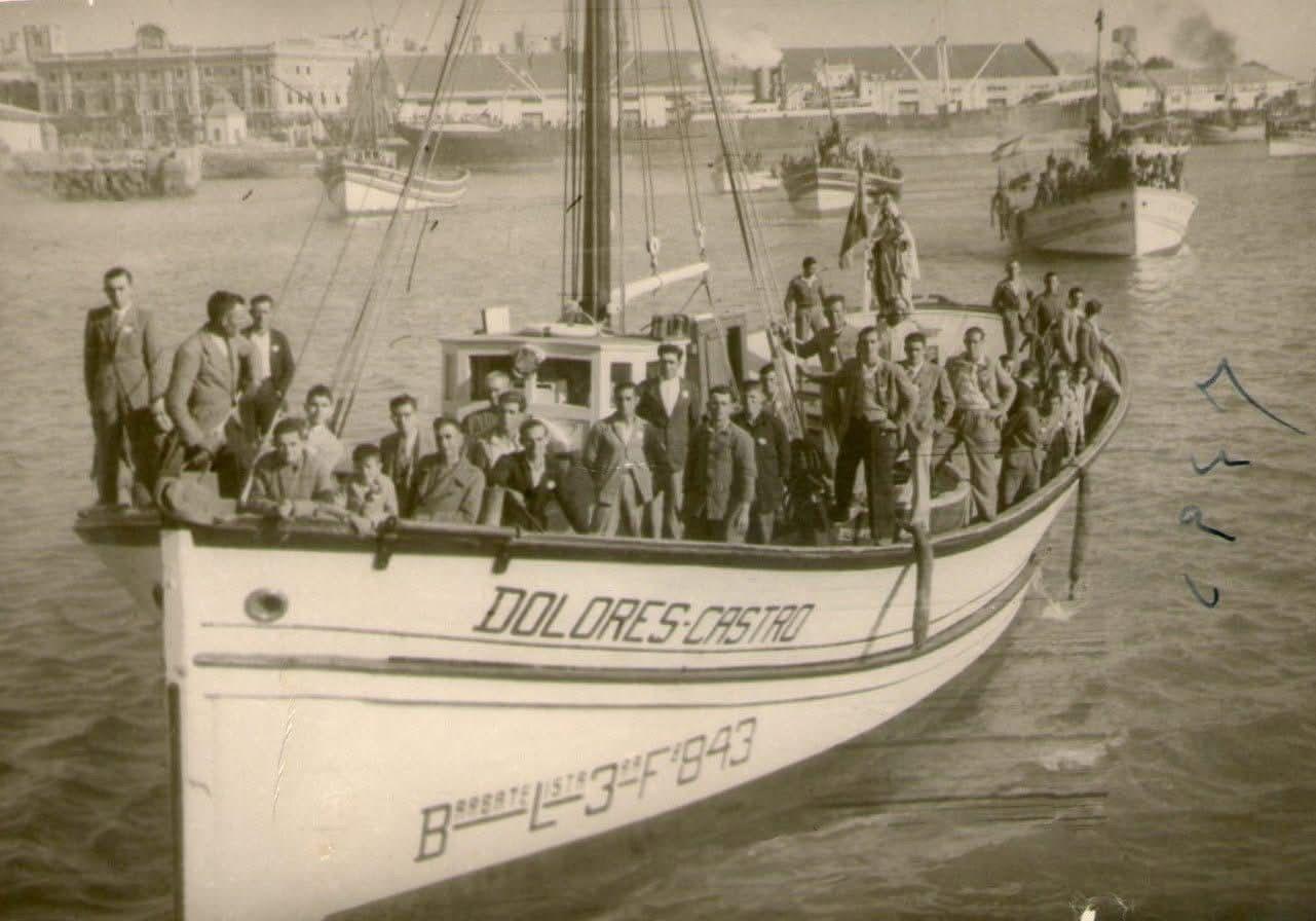 Mar embravecido y fe inquebrantable. el viaje de la Virgen del Carmen de Barbate a Cádiz