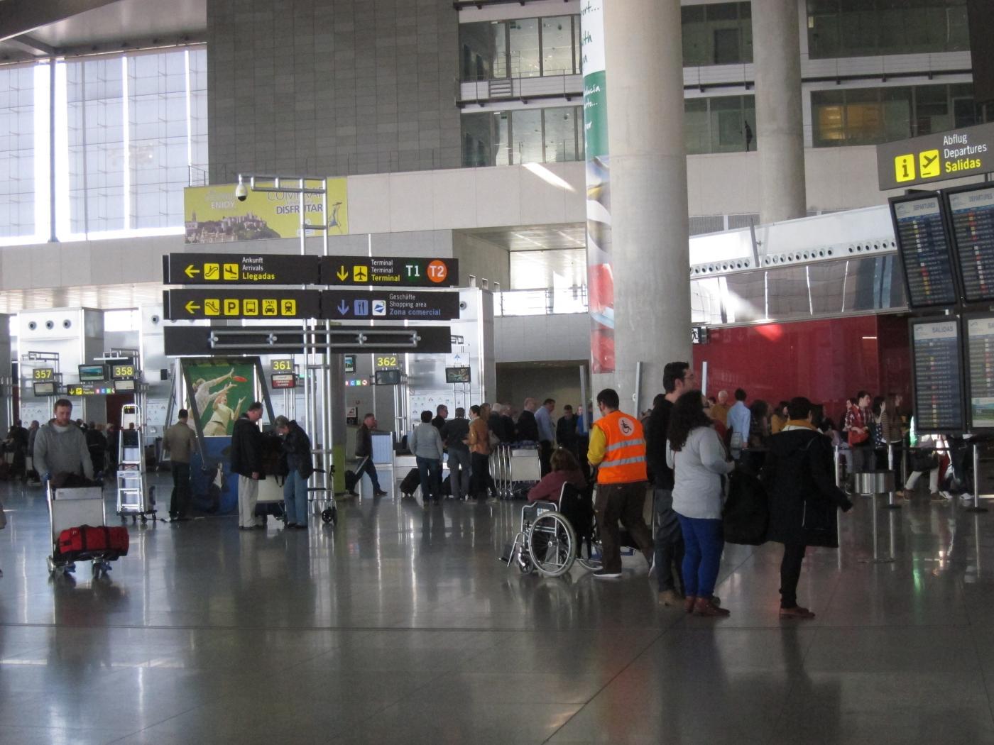 Aeropuerto de Málaga. - Europa Press