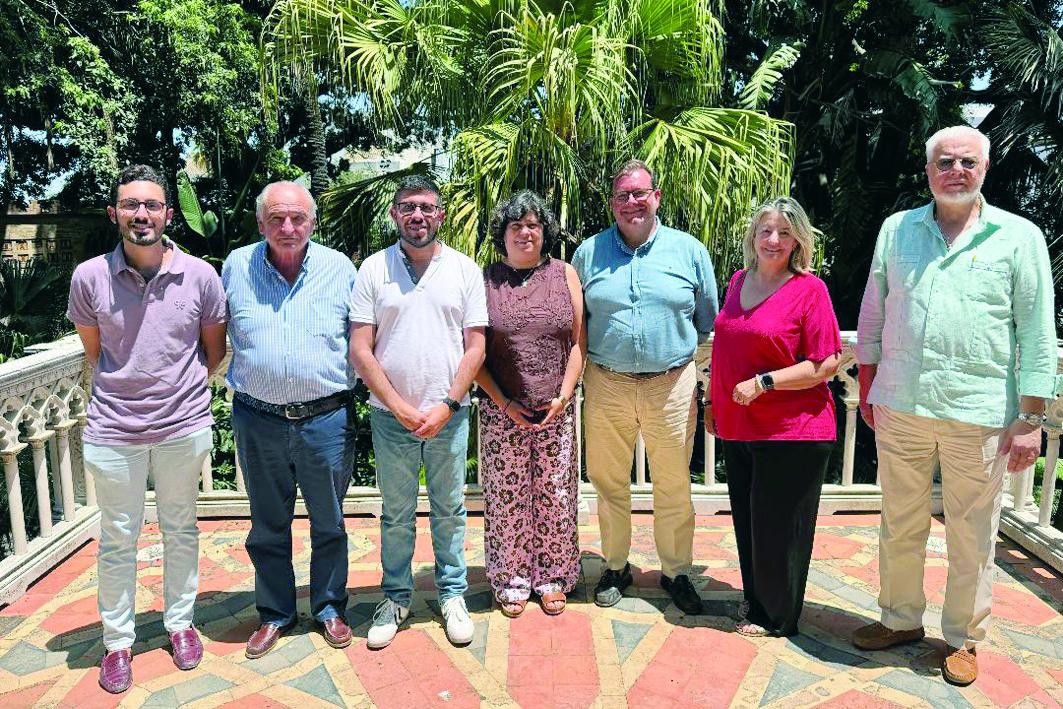 Reunión con la Hermandad de la Caridad de la ciudad