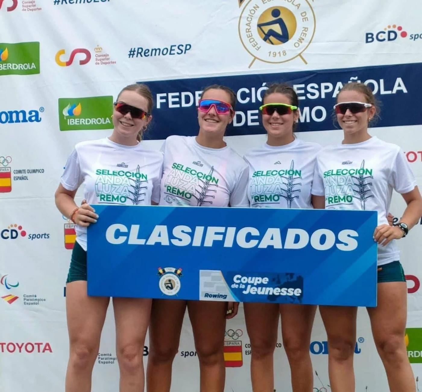 Dos remeros de Tomares representarán a España en la Copa de la Juventud en Austria