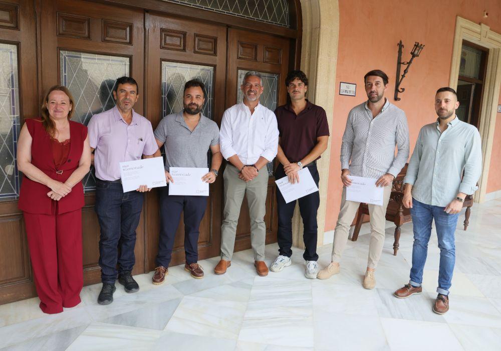 Ruiz Arana recibe a CYP Suministros por su logro en los premios Trayectoria Empresarial
