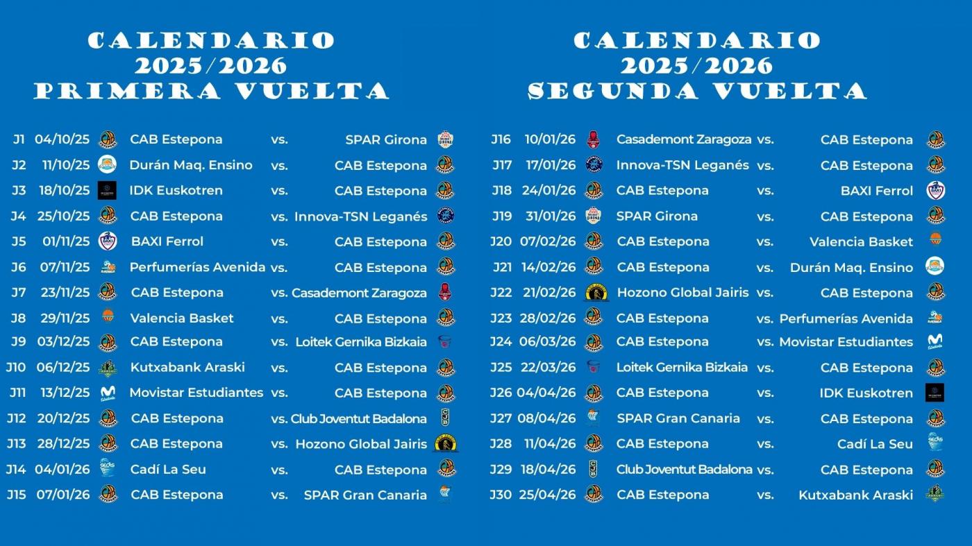 El SPAR Girona visitará al CAB Estepona en el estreno malagueño en la máxima categoría 