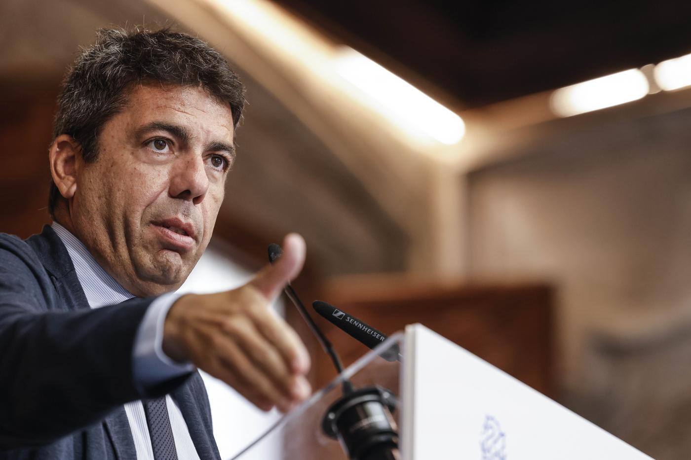 El president de la Generalitat, Carlos Mazón. - Europa Press.