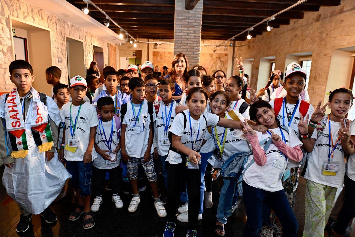 Fundación Unicaja respalda Vacaciones en Paz de la Asociación Amigos del Sáhara 
