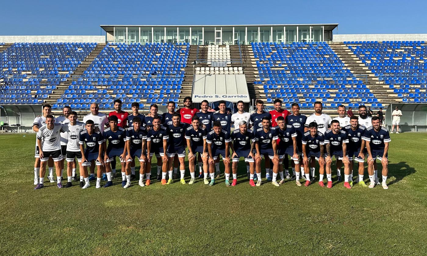 Foto de familia del Xerez CD en el primer día de pretemporada. - Viva Jerez