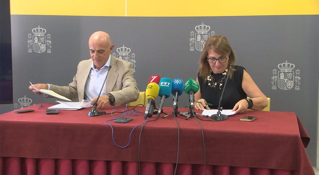 La Confederación del Guadiana defiende sus trabajos en La Colada: 