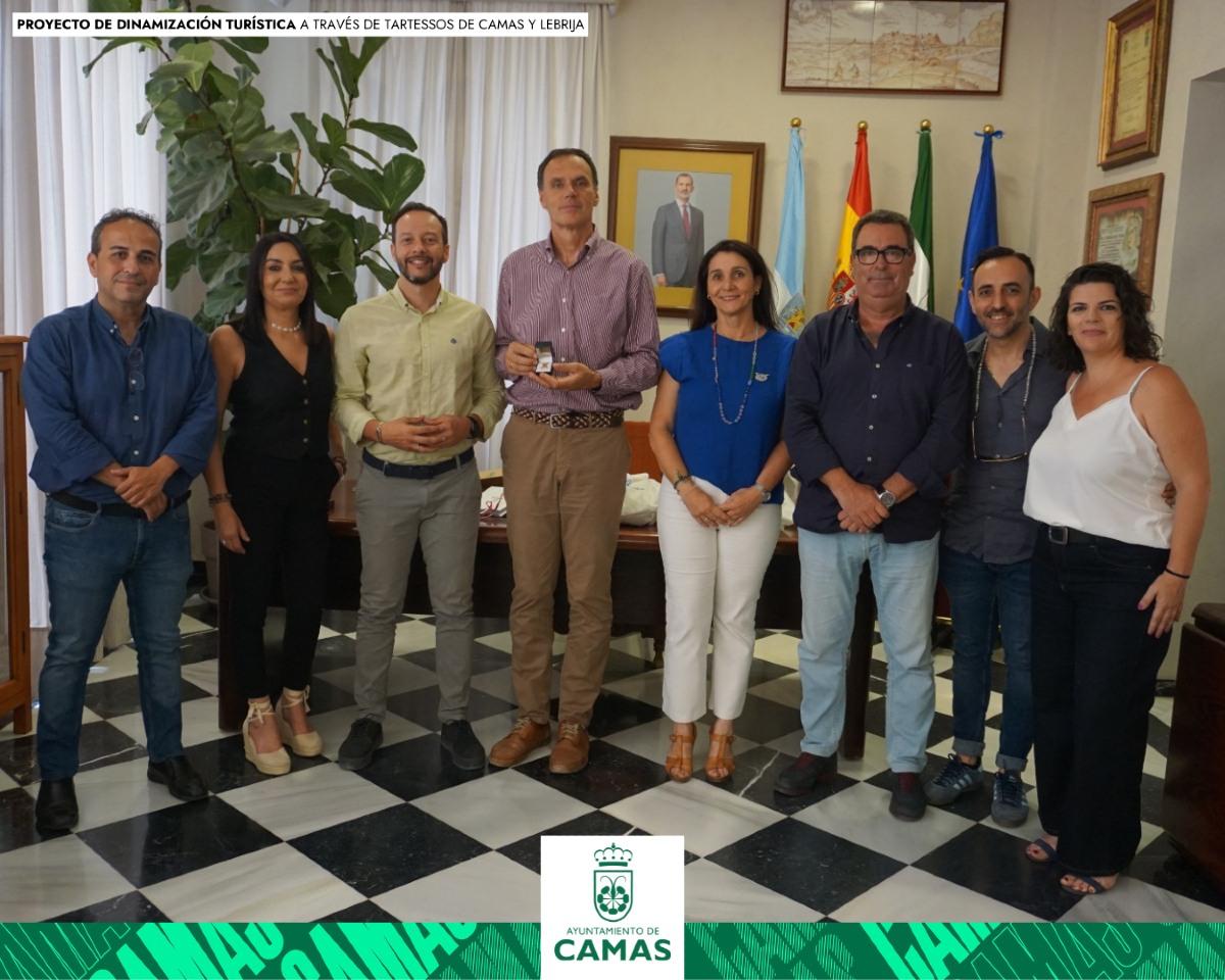 Camas y Lebrija se alían para impulsar el turismo con un proyecto sobre Tartessos 