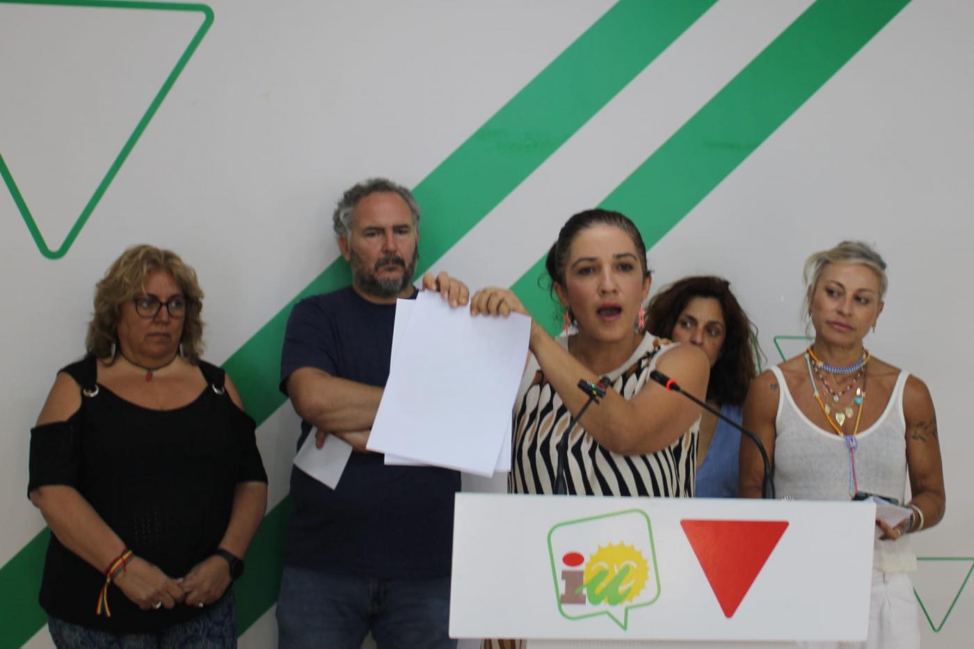 Morillas en rueda de prensa. - VM