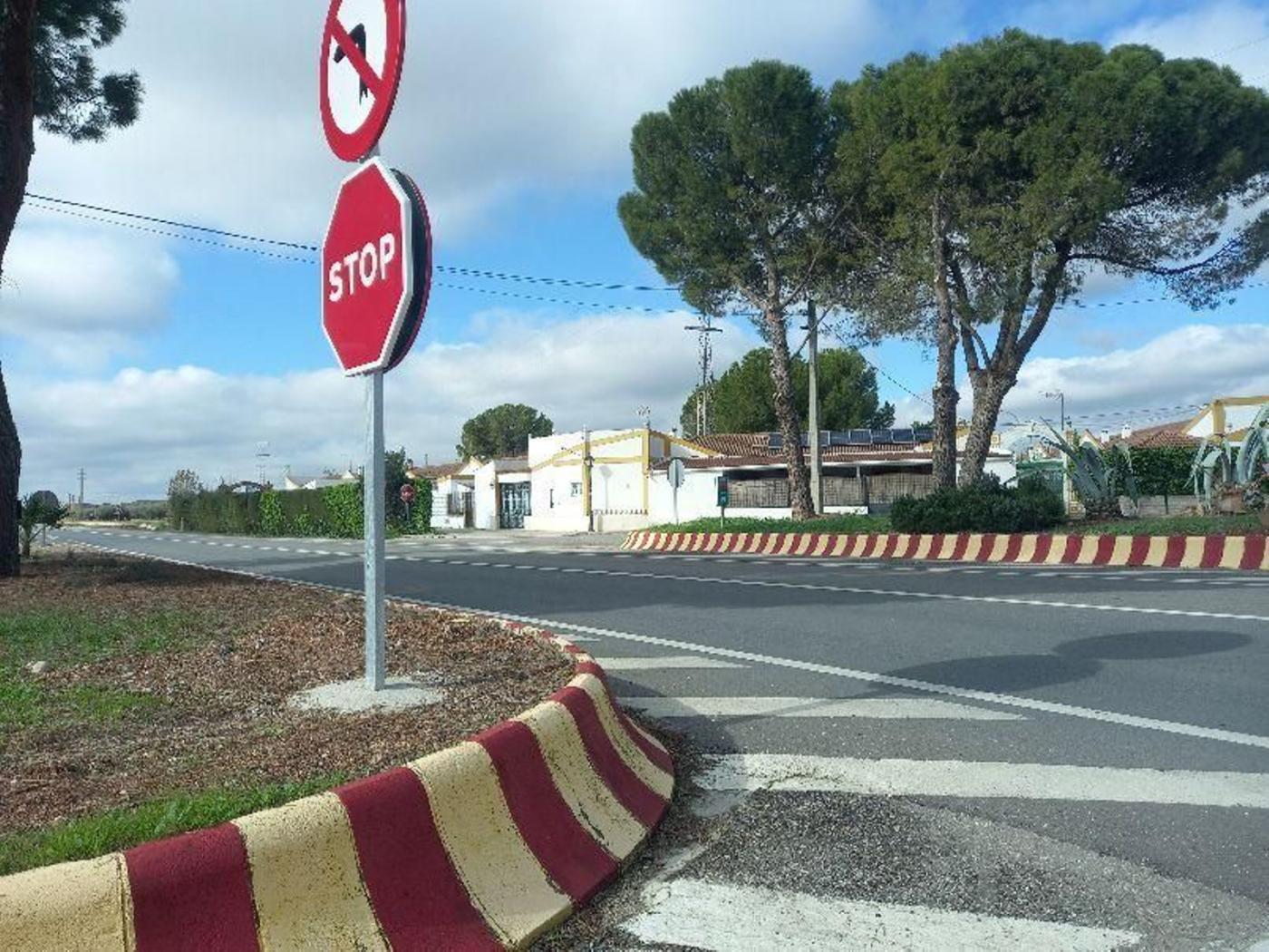 Avances sobre la glorieta de la Cañada de la Plata