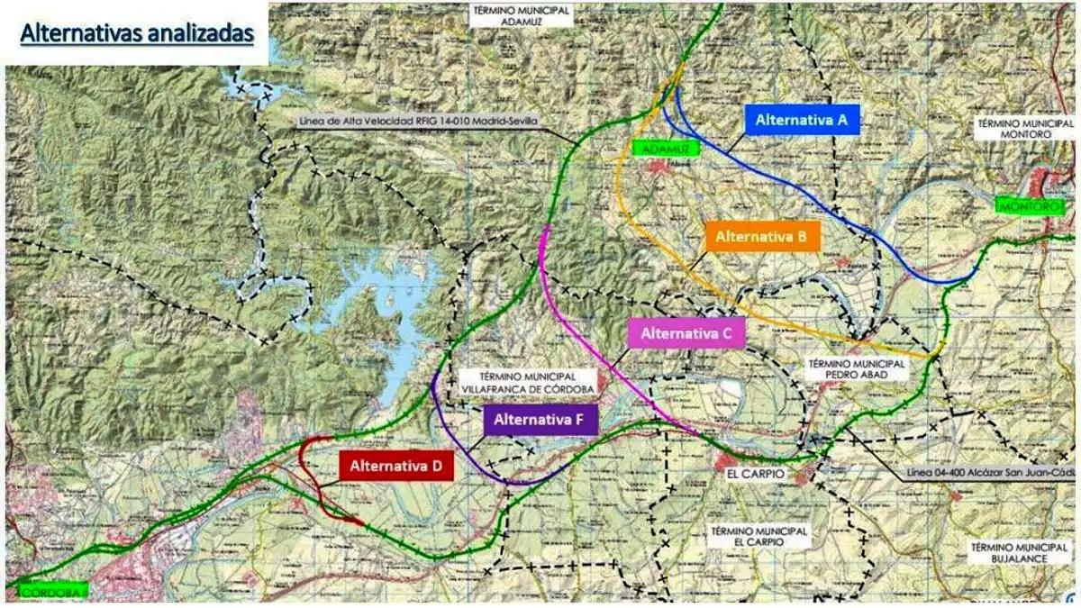 Licitado el estudio para conectar Córdoba-Jaén con la alta velocidad Madrid-Sevilla