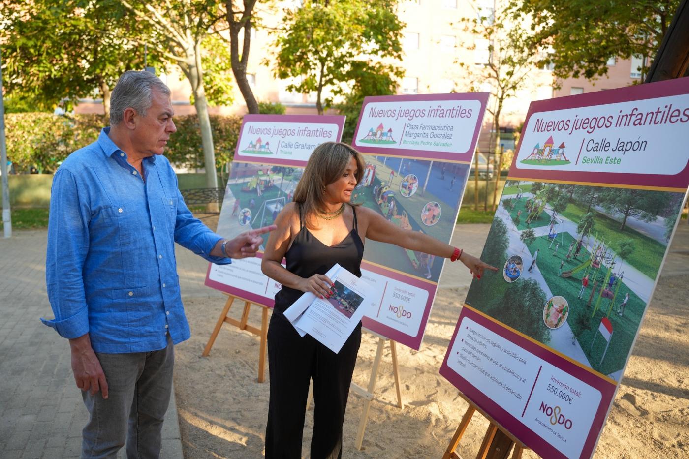 El Ayuntamiento prevé cinco nuevos parques infantiles con juegos inclusivos