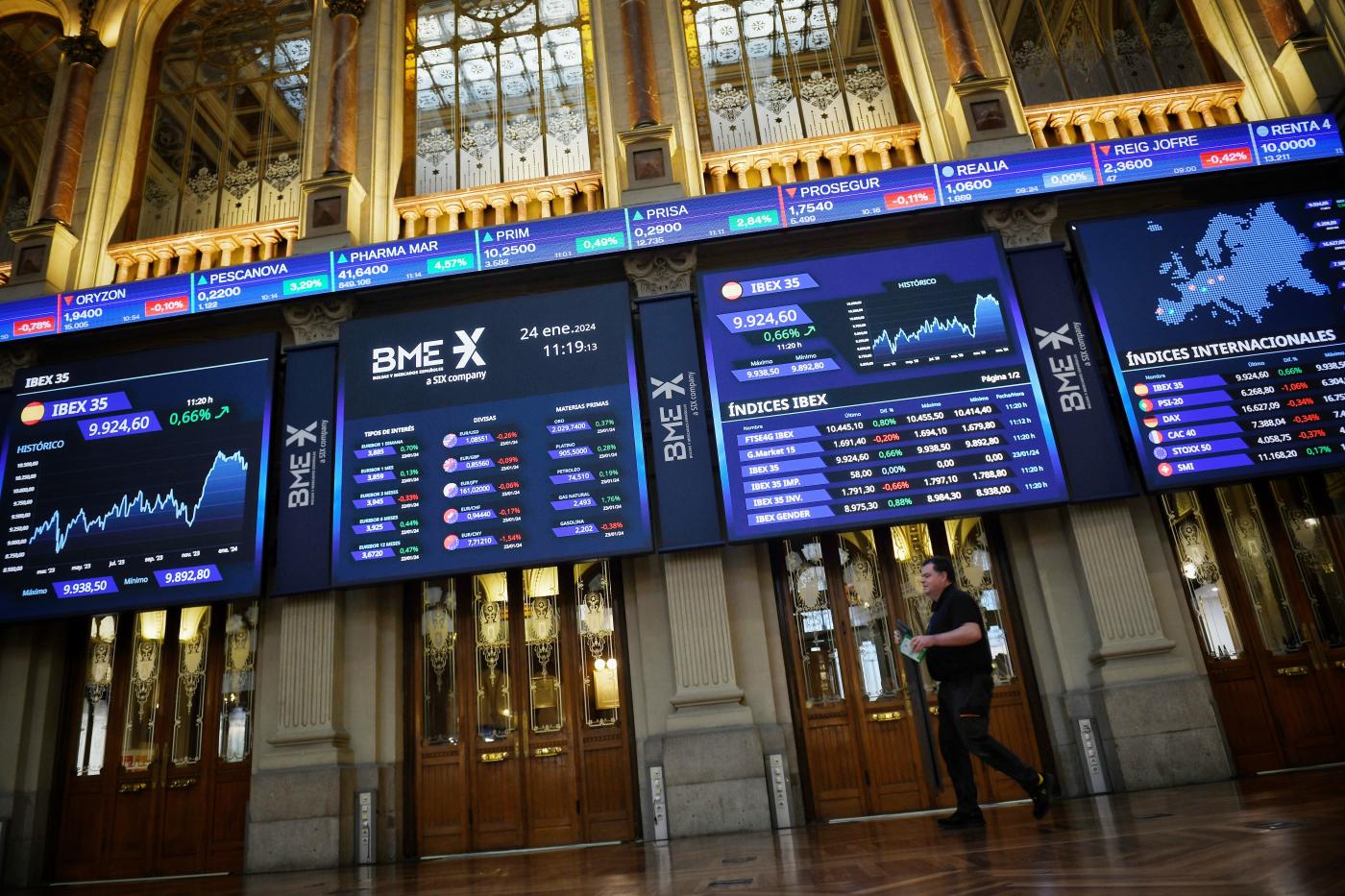 La Bolsa española abona 21.700 millones en dividendos en la primera mitad del año