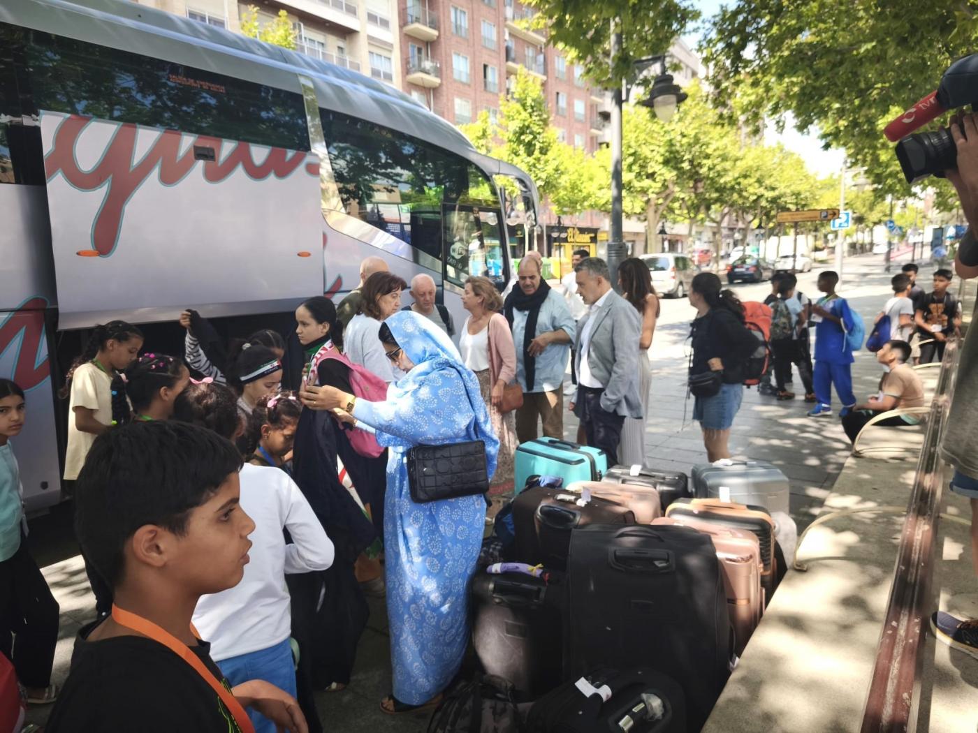 Los niños saharauis del programa 'Vacaciones en Paz' llegan a España