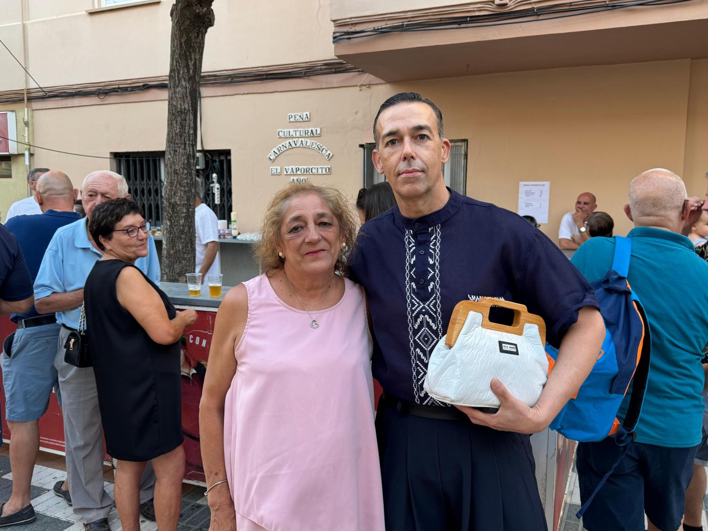 La Vaporada reconoció a David Magrañal y Rafaela Cruz 