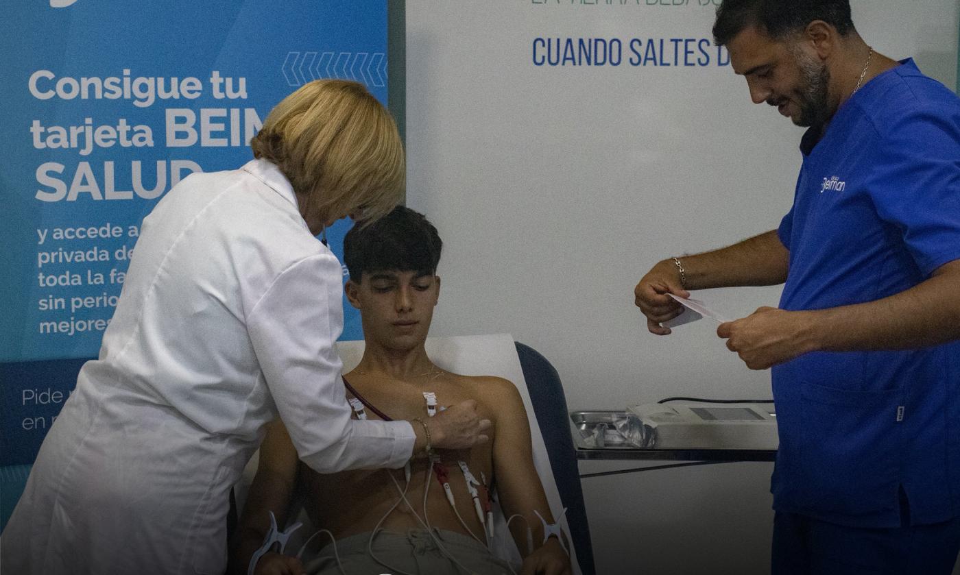 Imagen de los reconocimientos médicos. - xerezdfc.com