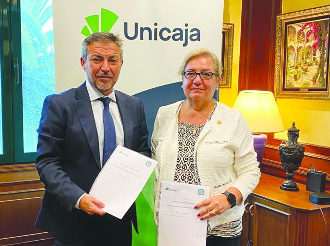 Firma del acuerdo. - Unicaja