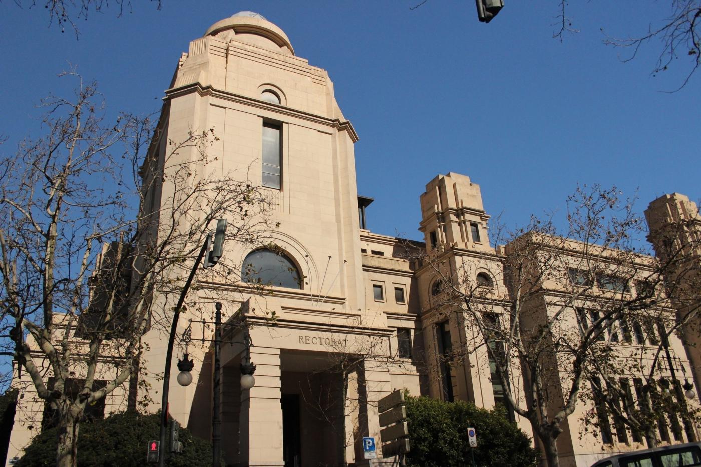 Rectorado de la Universitat de València. - Europa Press.