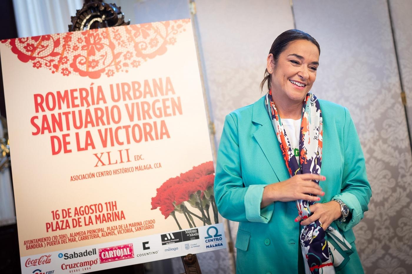 Toñi Moreno será la abanderada de la Feria de Málaga 2025