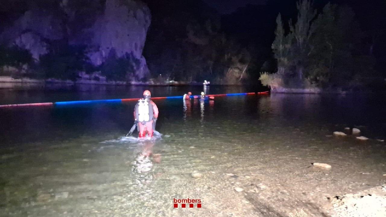 Hallan un segundo cadáver en una zona de baño del río Segre en Lleida