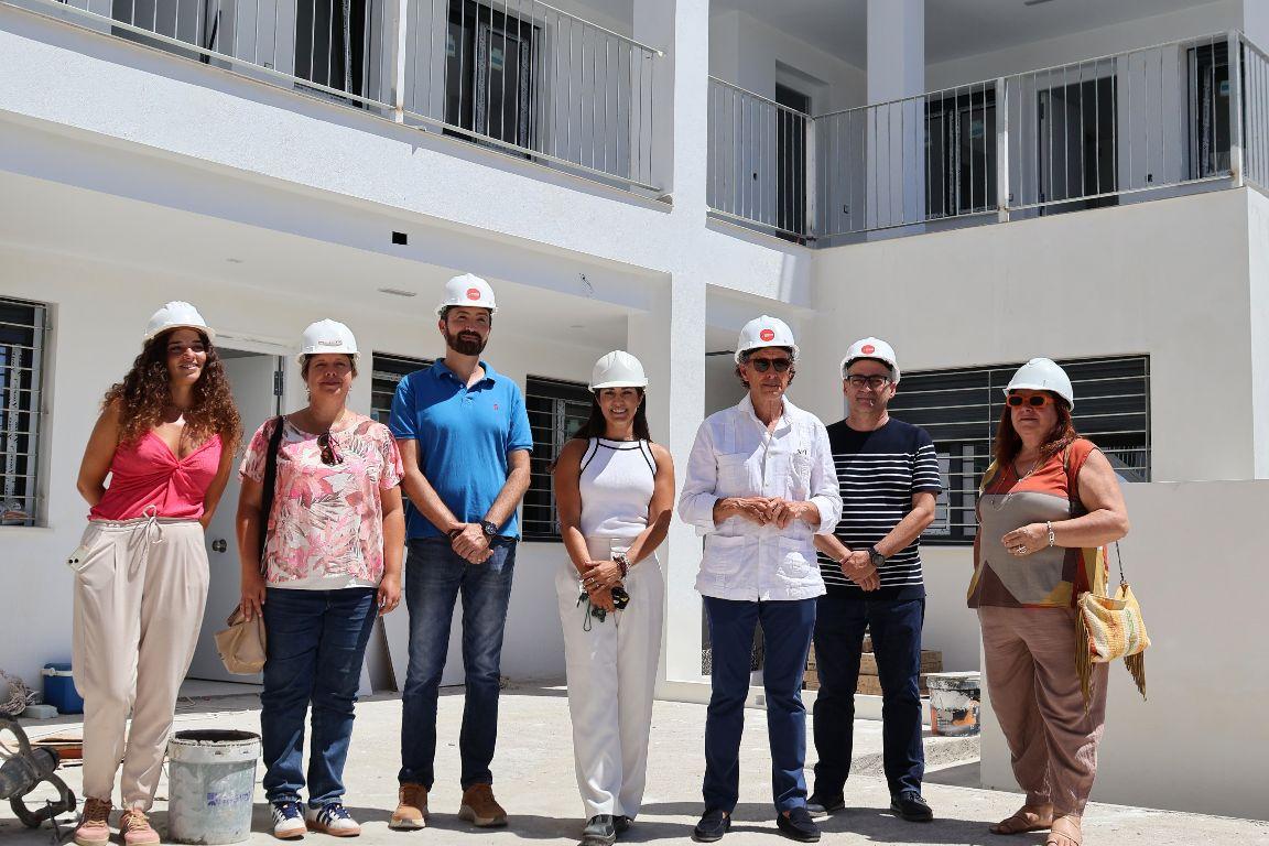 Las 18 viviendas sociales en régimen de venta de La Cucarela estarán finalizadas en un mes