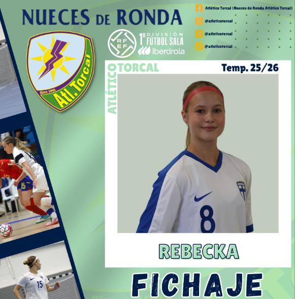 La internacional finlandesa Rebecka Parhiala refuerza al Atlético Torcal 
