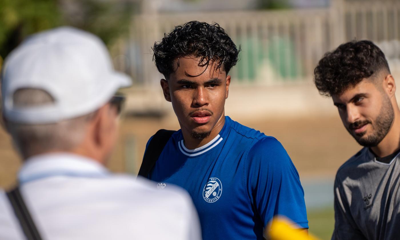 Kevin González, en el entrenamiento de este martes. - M.A. Junquera/Viva Jerez