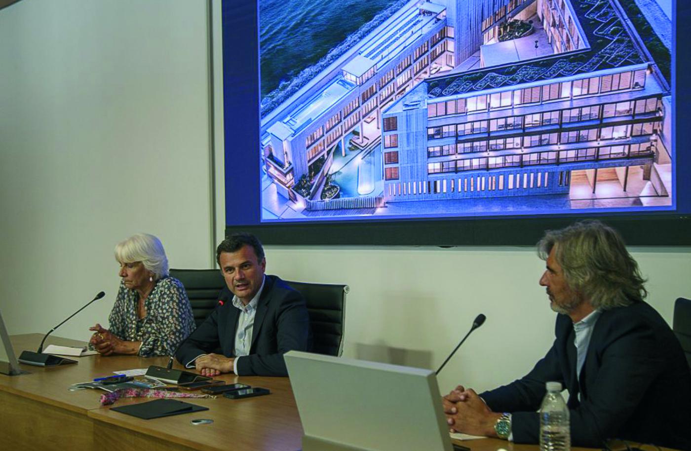 Teófila Martínez, Bruno García y Óscar Vega, de Alianza Serendipia. - VIVA