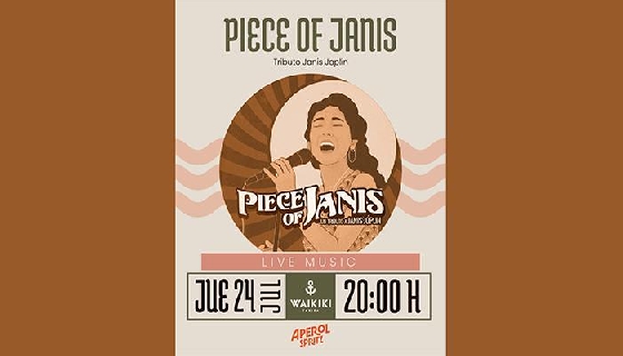 24 julio: PIECE OF JANIS 
